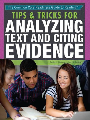 cover image of Tips & Tricks for Analyzing Text and Citing Evidence
